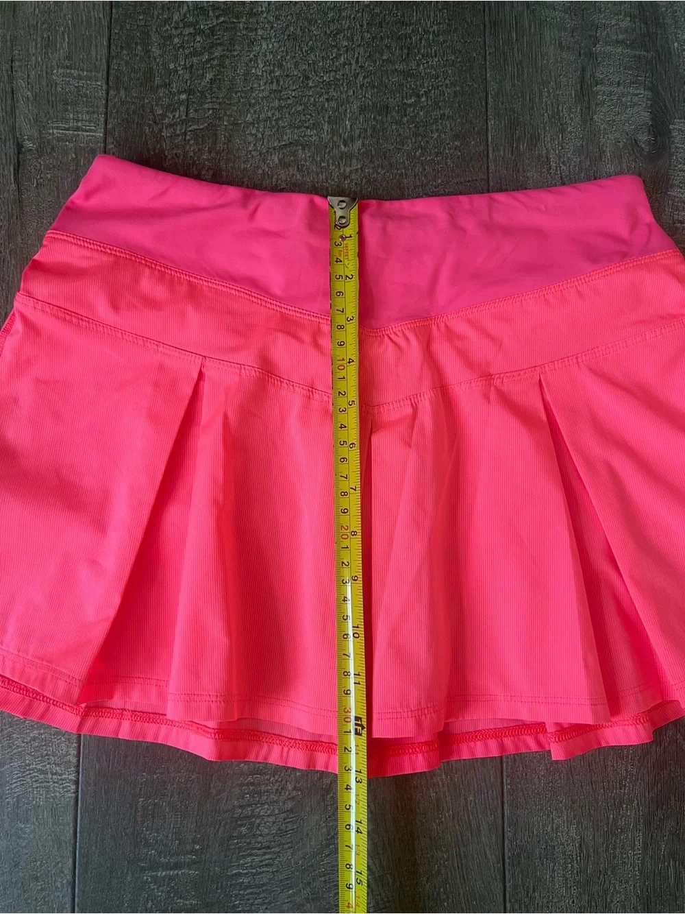 Lululemon Ivivva Girls Pleated Active Skort - Hot Pink Size 14